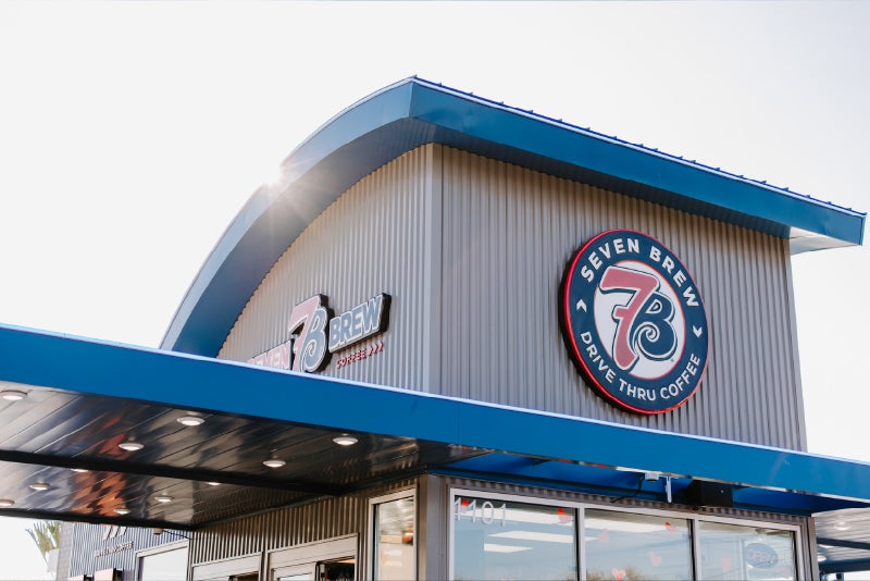 7 Brew drive-thru coffee stand